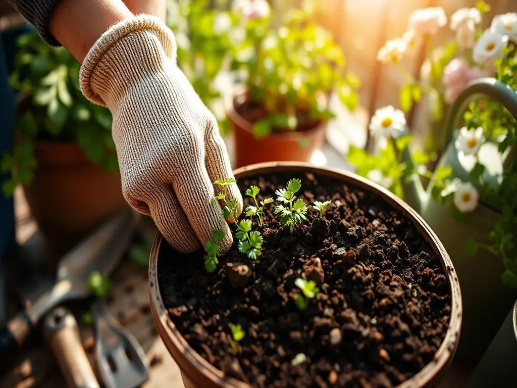 Como plantar coentro