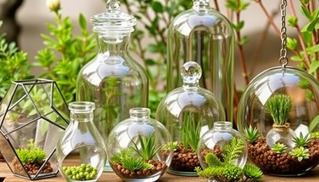 Recipientes para terrários