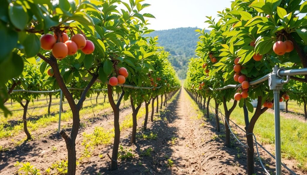 Sistemas de irrigação para acerola