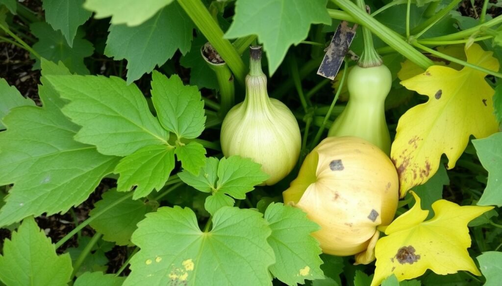 Doenças na Planta da Cabaça