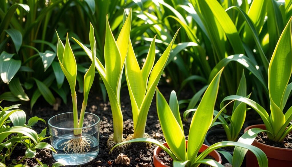 Propagação de Planta Barba de Serpente