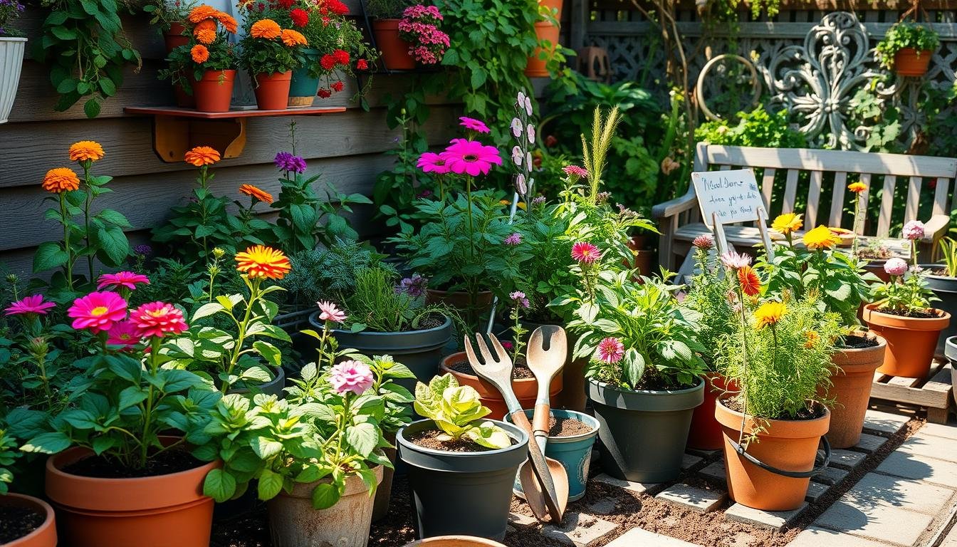 como começar um jardim