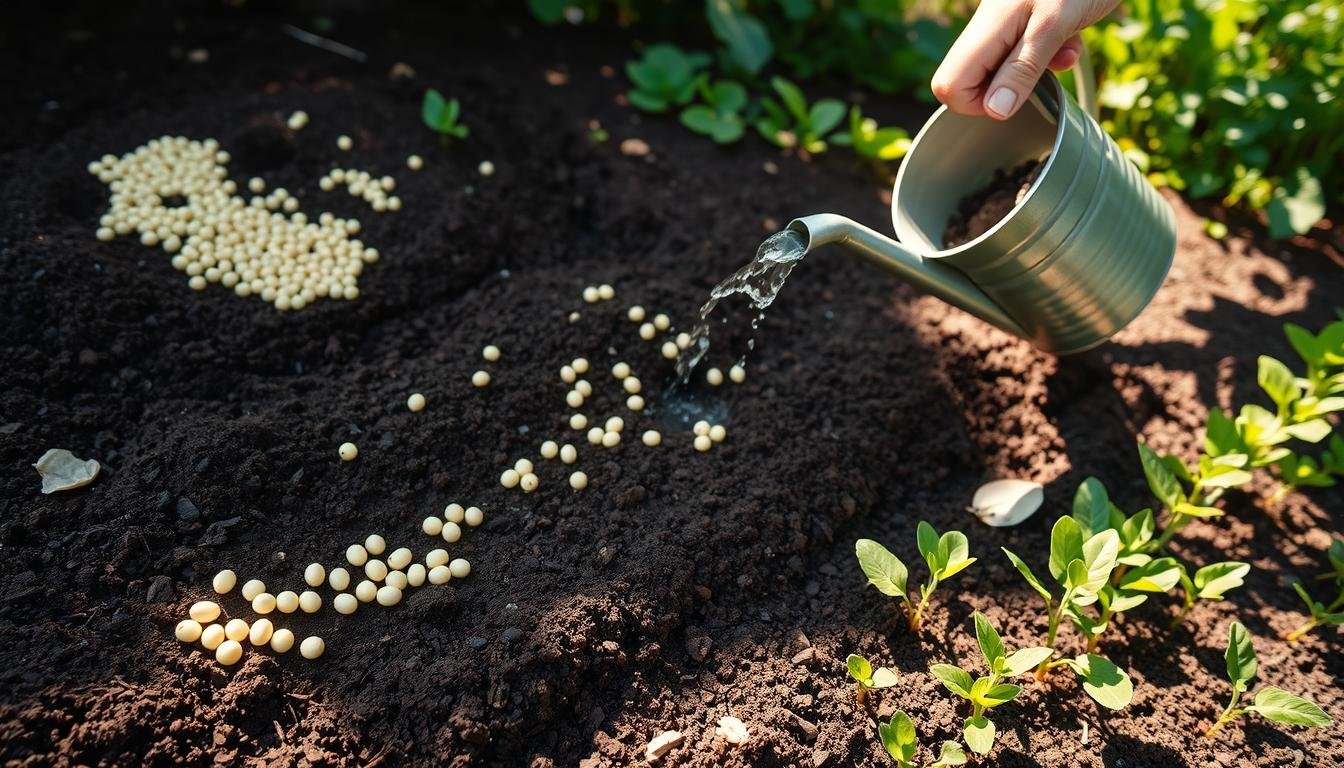 como plantar feijão adzuki