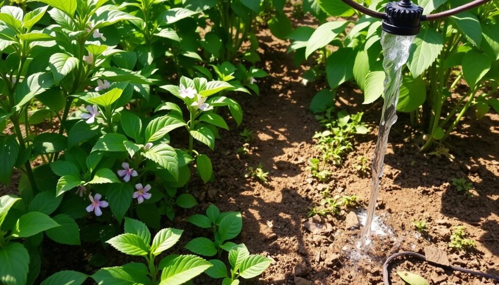 irrigação feijão rosinha