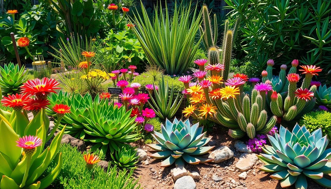 plantas resistentes à seca