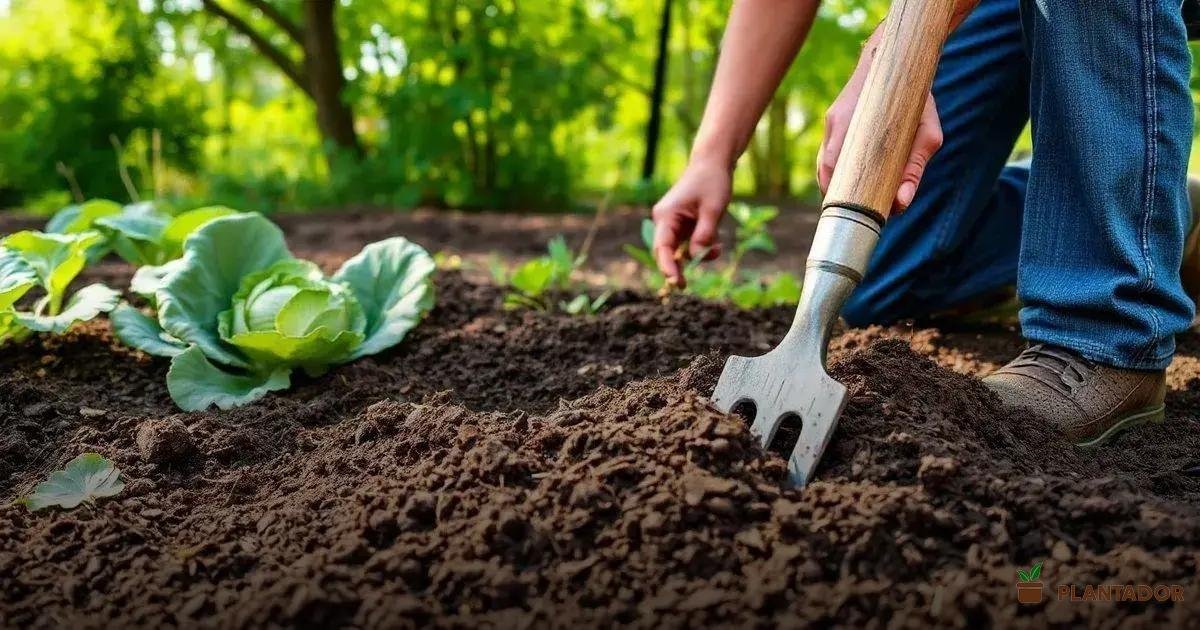 Preparação do solo para o cultivo